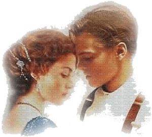 Rose And Jack Png Transparent Image - Titanic Movie Leonardo Dicaprio Kate Winslet Poster, Png Download PNG image with transparent background