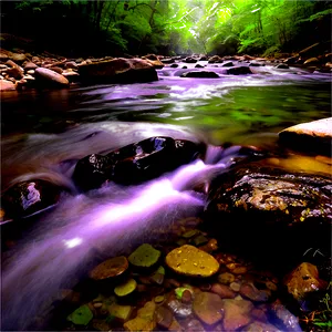 Tennessee Mountain Stream Png 06122024 PNG Image