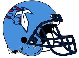 Tennessee Titans Helmet Graphic PNG Image