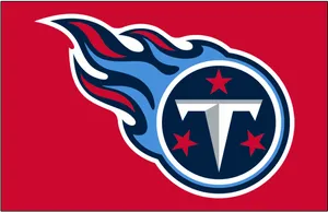 Tennessee Titans Logoon Red Background PNG Image