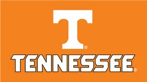 Tennessee University Logo Orange Background PNG Image