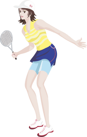 Tennis Girl Badminton - Badminton Woman Png, Transparent Png PNG image with transparent background
