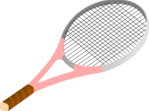 Tennis Ball Clipart Pink - Tennis Racket Clipart, HD Png Download PNG image with transparent background