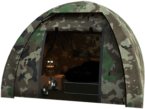 Tent, Camo, Camping, Outdoors, Adventure, Camp, Nature - Tent, HD Png Download PNG image with transparent background