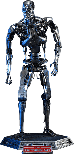 Terminator 1984 Endoskeleton Fire, HD Png Download PNG image with transparent background