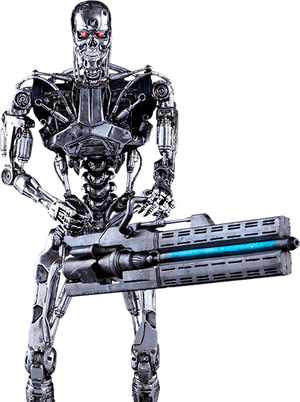 Terminator - Endoskeleton Full Body Terminator, HD Png Download PNG image with transparent background