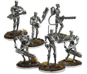 Terminator Miniature Models PNG Image