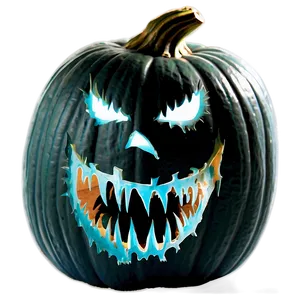 Terrifying Pumpkin Carving Png Ryf PNG Image