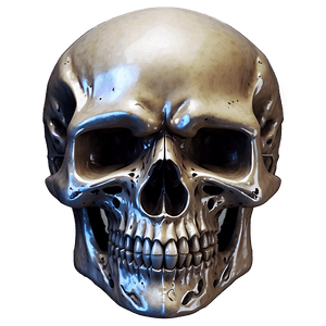 Terrifying Skull Emblem PNG 60 PNG image with transparent background