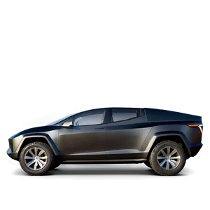 Tesla Cybertruck Under The Stars Png Jdm PNG Image