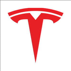Tesla Logo Redon White PNG