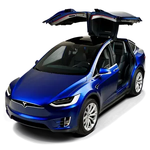 Tesla Model X C PNG Image