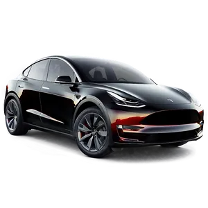 Tesla Model Y On Highway Png Pyi PNG Image