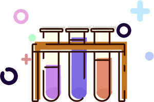 Transparent Chemistry Png - Test Tubes Cartoon Png, Png Download PNG image with transparent background