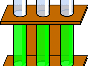 Green Clipart Test Tube - Drawing Test Tube Rack PNG with transparent background