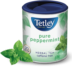 Tetley Pure Peppermint - Tetley Vitamin C Tea, HD Png Download PNG