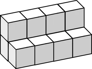 Tetris L Shape Block PNG Image