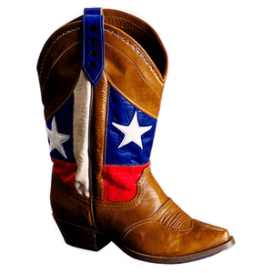 Texas Cowboy Boot PNG sbf44 PNG image with transparent background