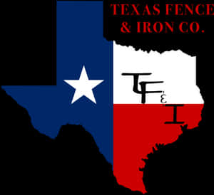 Texas Fenceand Iron Co Logo PNG image with transparent background