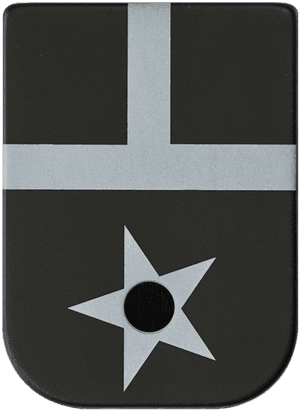 Texas Flag Stainless Steel Black Traditional Finish, HD Png Download PNG image with transparent background