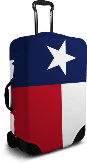 Texas Flag Luggage Cover'Data-large Image='//cdn - Sushi Suitcase Cover, HD Png Download PNG image with transparent background
