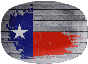 Painted Texas Flag On Wood Printed On Thermosaf Serving - Illustration, HD Png Download PNG image with transparent background