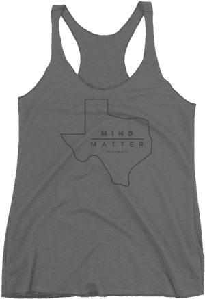 Texas Mind/matter Triathlete Women's Tank Top - Humble Warrior Yoga Vest, HD Png Download PNG