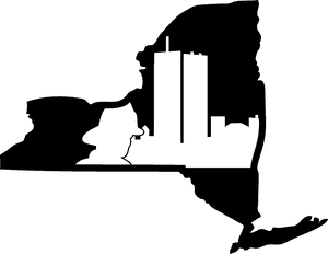 9-11 State Outline 2 [ny16], HD Png Download PNG