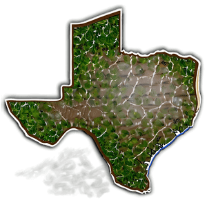 Texas State Contour PNG 05252024 PNG