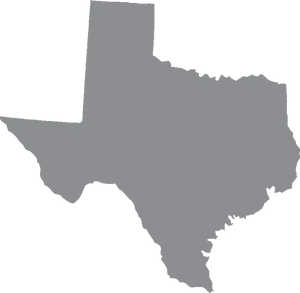 Texas State Silhouette PNG Image