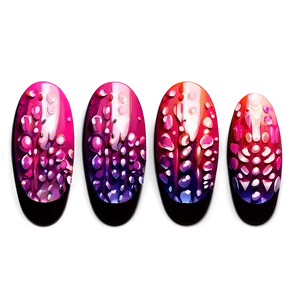 Textured Fake Nails Png Leq18 PNG Image