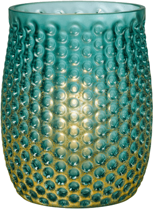Textured Glass Vase Aquatic Inspiration.jpg PNG image with transparent background