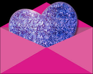 Textured Heart Artwork PNG image with transparent background