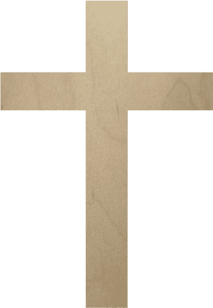 Large Plain Wooden Cross, HD Png Download PNG image with transparent background