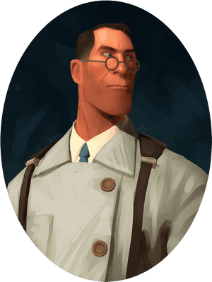Tf2 Medic Sfm Art, HD Png Download PNG image with transparent background