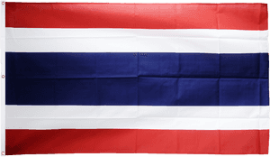 Thailand National Flag PNG image with transparent background