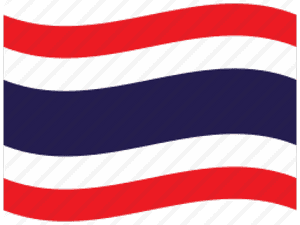 Thailand National Flag PNG image with transparent background