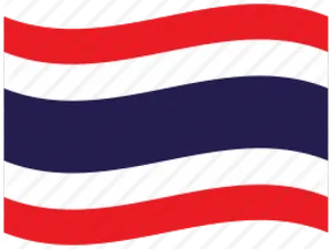 Thailand National Flag PNG Image