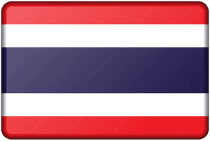 Thailand National Flag PNG image with transparent background