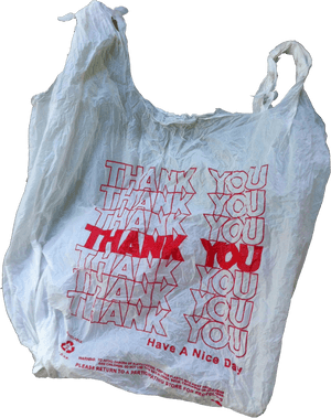 Png Transparent Thank You Plastic Bag Png, Png Download PNG image with transparent background