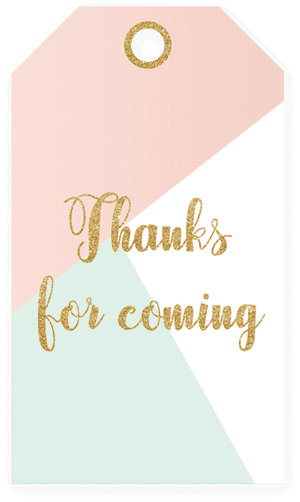 Thank You Printable Labels Png - Thank You For Coming Tag Printable, Transparent Png PNG image with transparent background