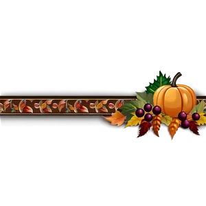 Thanksgiving Border Png Yih PNG Image