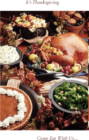 Thanksgiving Dinner Menu, Thanksgiving Blessings, Thanksgiving - Huge Thanksgiving Dinner, HD Png Download PNG with transparent background