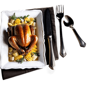 Thanksgiving Dinner Table PNG 15 PNG image with transparent background