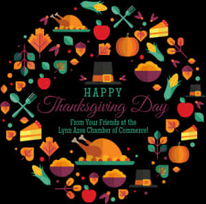 Thanksgiving Greeting Lynn Area Chamberof Commerce PNG image with transparent background