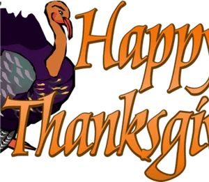 Thanksgiving Turkey Cartoon Graphic PNG Image