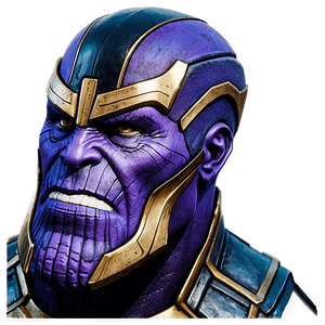 Thanos Character Art PNG qjh PNG image with transparent background