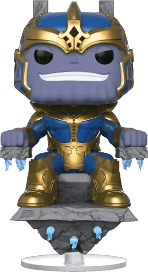 Thanos Funko Pop Figure PNG Image