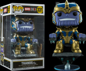 The First Ten Years - Thanos On Throne Funko, HD Png Download PNG image with transparent background