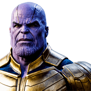 Thanos in Battle Pose PNG 05212024 PNG image with transparent background